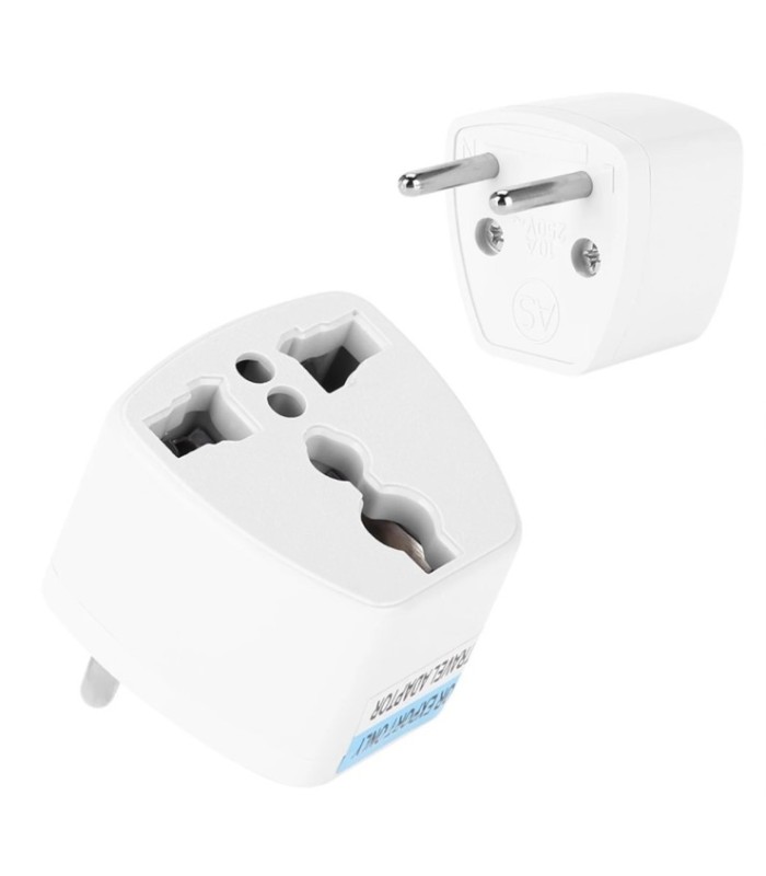 Enchufe multitomas redondo