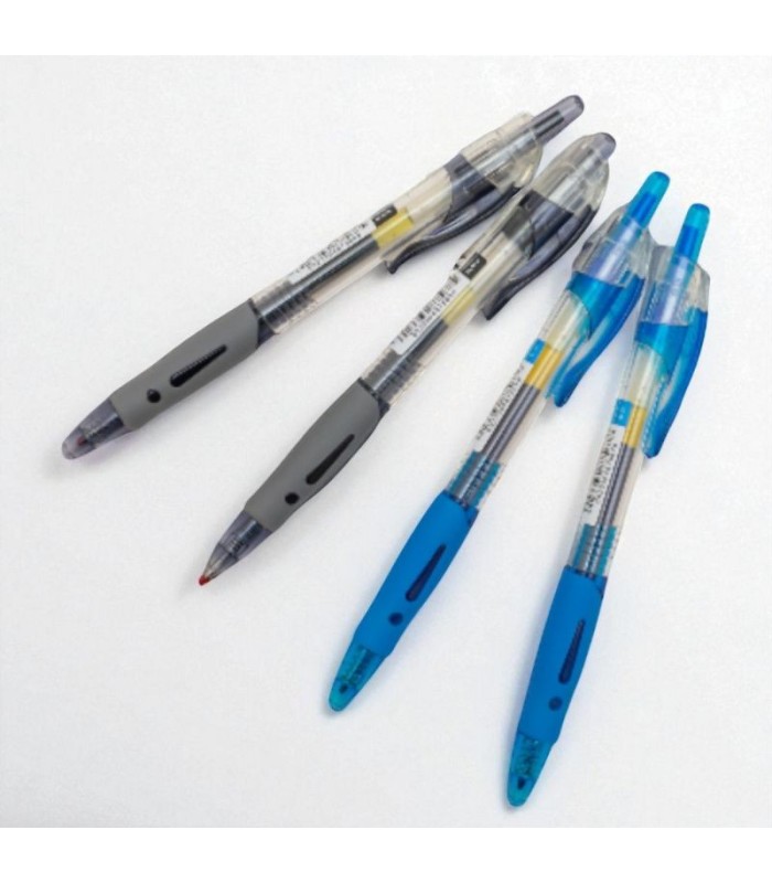 Bolígrafo negro y azul 0.5mm