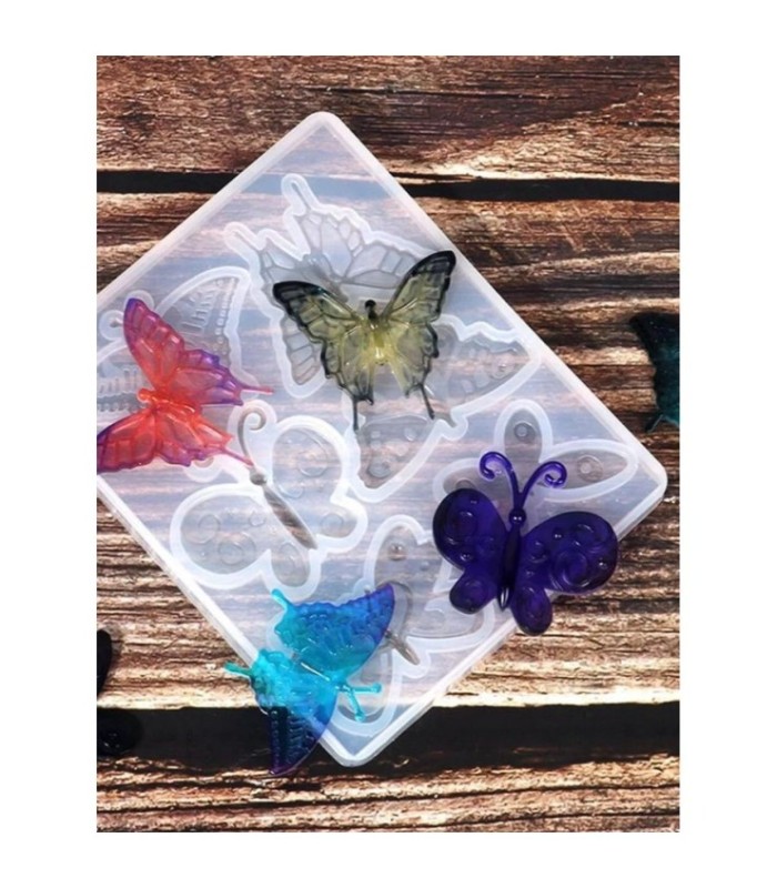 Molde de silicona diseño mariposa 108x90mm