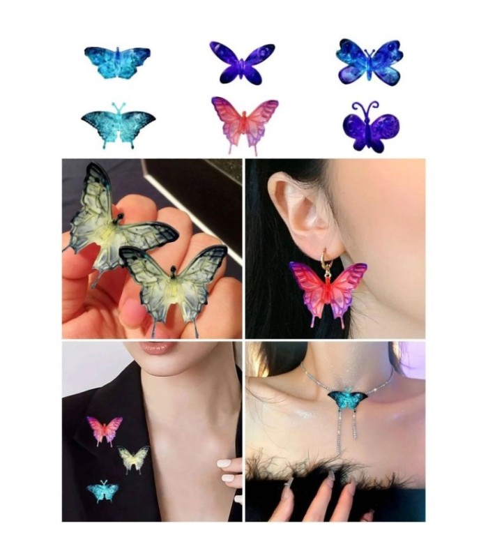 Molde de silicona diseño mariposa 108x90mm