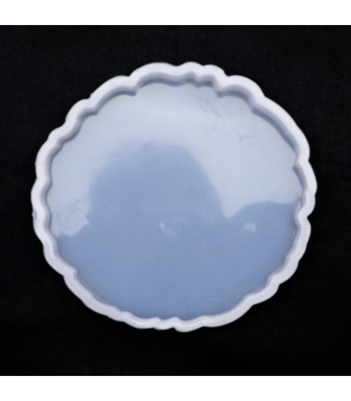 Molde de silicona circular borde irregular 98x95mm