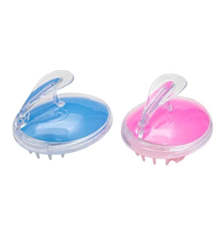 Cepillo masajeador con dispensador