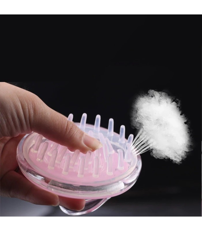 Cepillo masajeador con dispensador