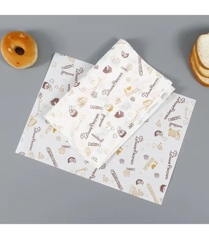 Papel absorbente para alimentos 28x38cm 1000 hojas