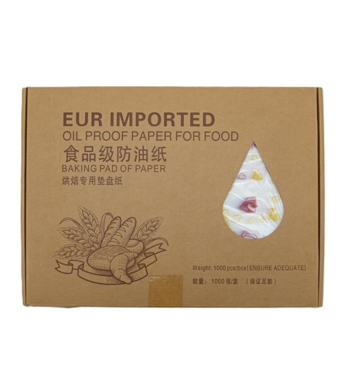 Papel absorbente para alimentos 28x38cm 1000 hojas