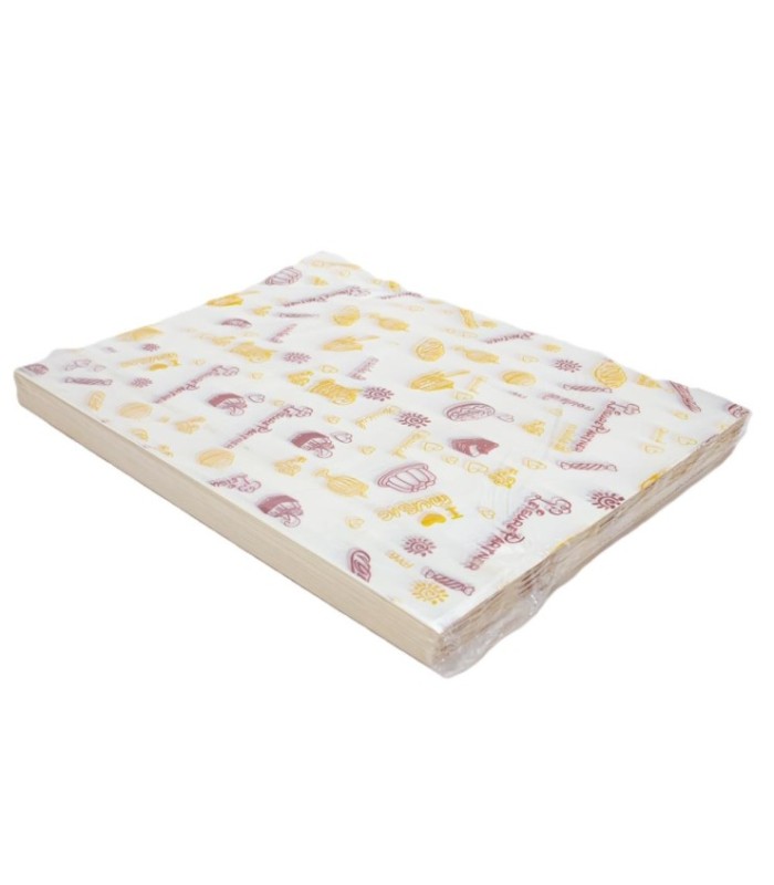 Papel absorbente para alimentos 28x38cm 1000 hojas