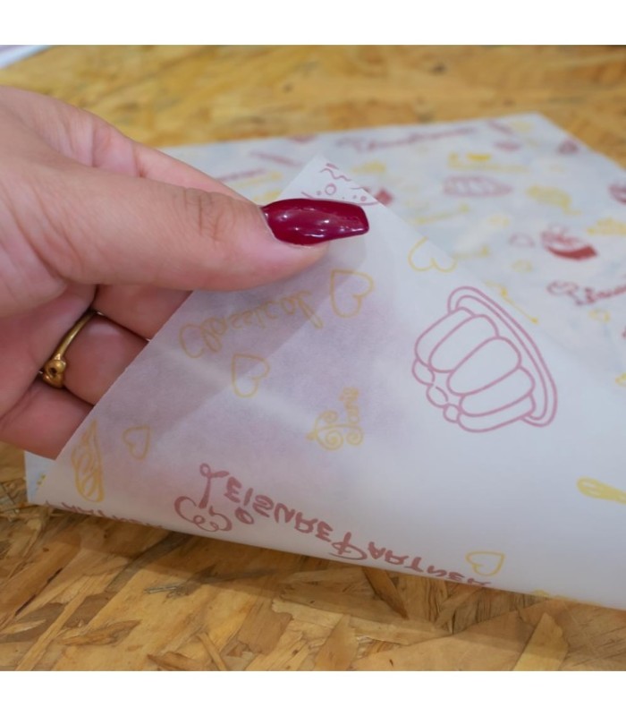 Papel absorbente para alimentos 28x38cm 1000 hojas