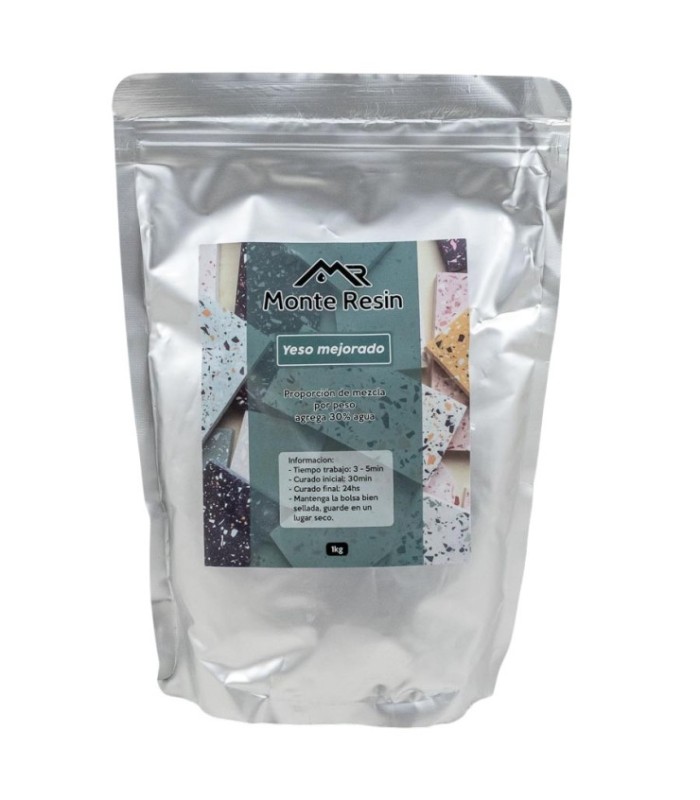 MONTERESIN Yeso mejorado 1KG (30% AGUA)
