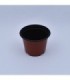 Plantera termoformado marrón 15x11cm