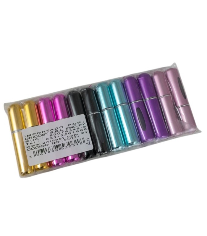Atomizador para recarga de perfume 5ml 12pcs