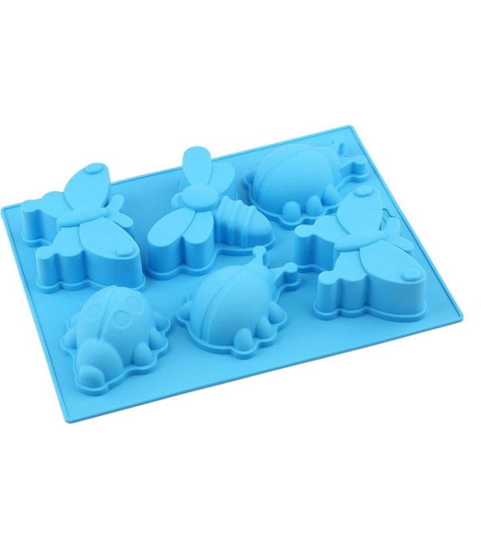 MOLDE DE SILICONA ANIMAL SURTIDO 28x21x4CM