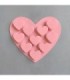 MOLDE SILICONA CORAZON 16x12CM