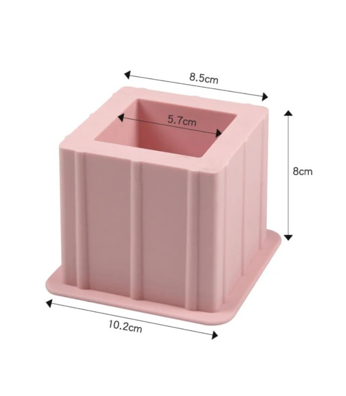 MS MACETA CUADRADA 8x10.5CM