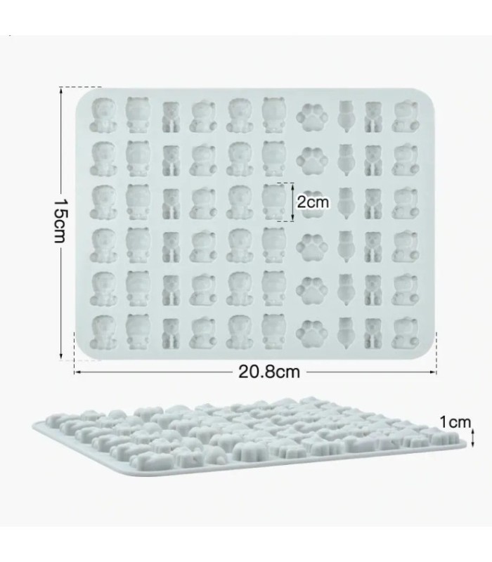 MOLDE DE SILICONA 20.6x15.6CM