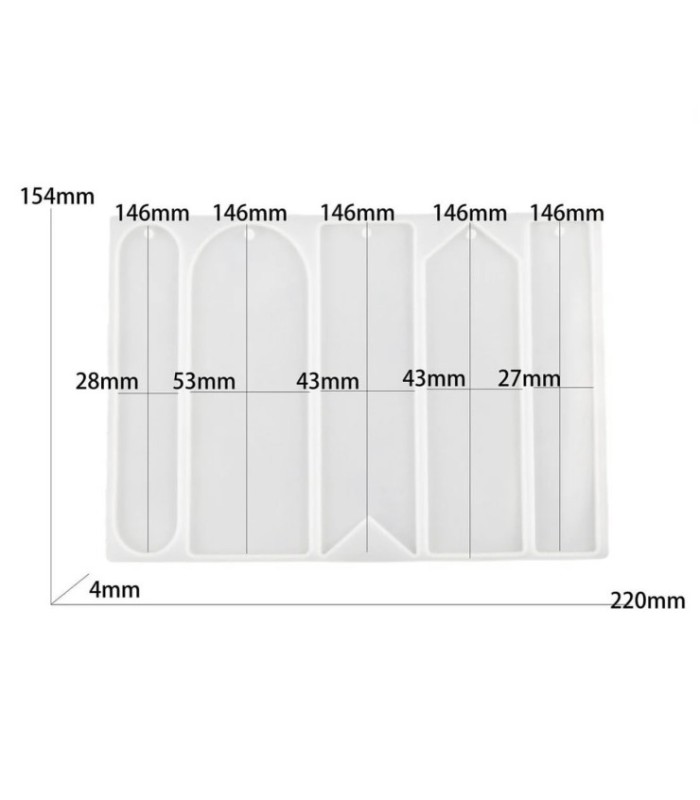 MS SEÑALADOR 5 DIVISIONES SURTIDO 22.4x15.5CM
