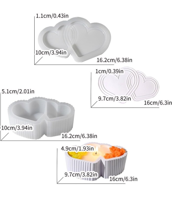 MS ALHAJERO CORAZON 16x9CM