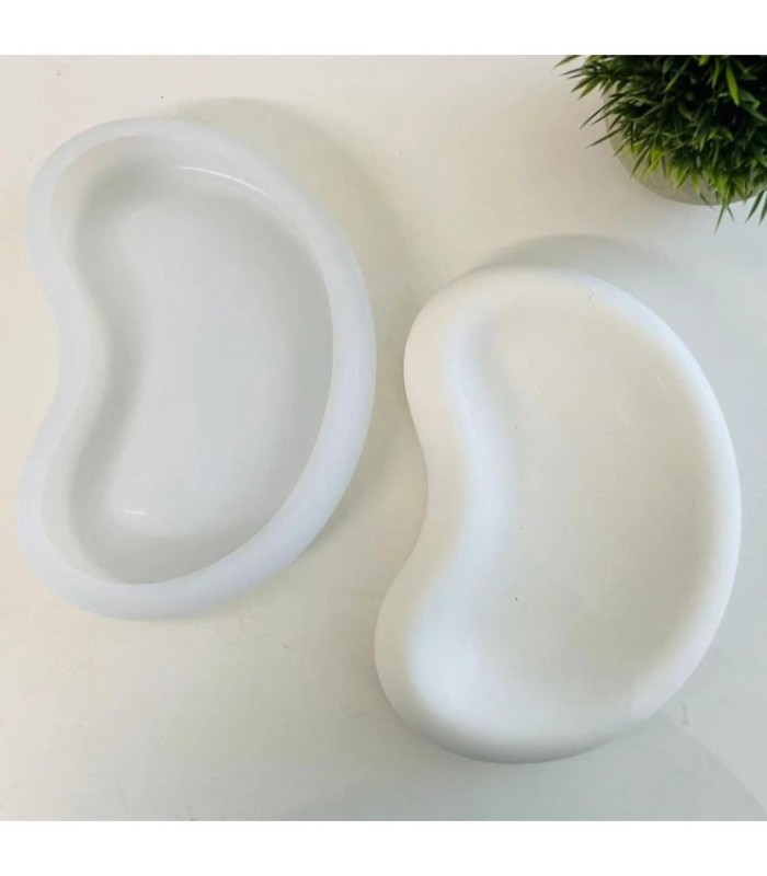 MS BANDEJA SEMICIRCULAR CURVO 21.5x12.5CM