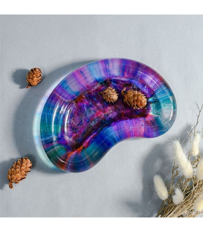 MS BANDEJA SEMICIRCULAR CURVO 21.5x12.5CM