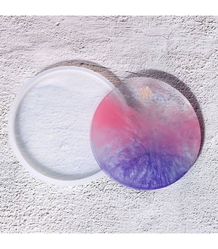 MOLDE SILICONA POSA VASO CIRCULAR 11.2CM