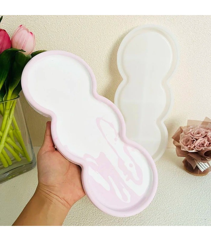 MS BANDEJA BORDE ONDEADO 29x12CM