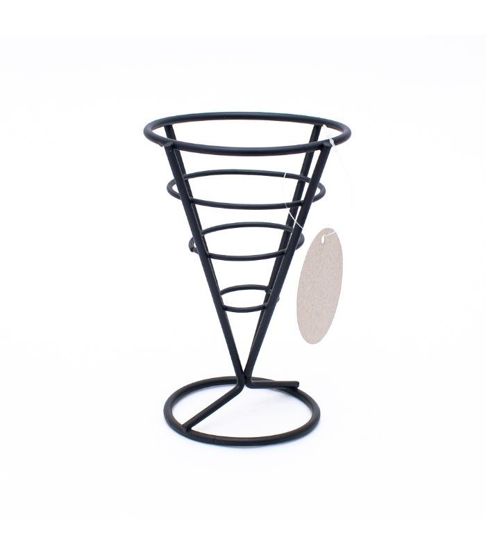 Soporte de hierro para papas fritas 6x4cm