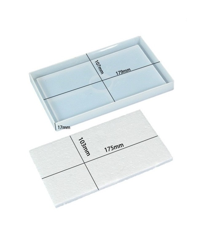 MS BANDEJA CUADRADA 18x11.5CM