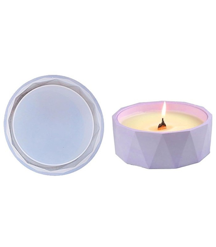 MOLDE SILICONA POTE CIRCULAR BORDE 160x60MM