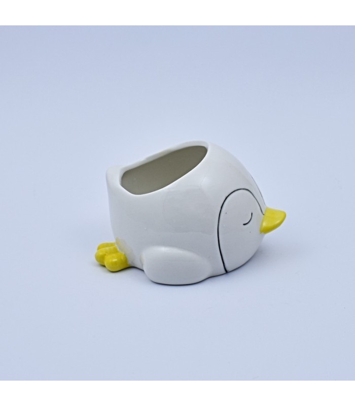 Maceta diseño patito 13x10.5x7.5cm