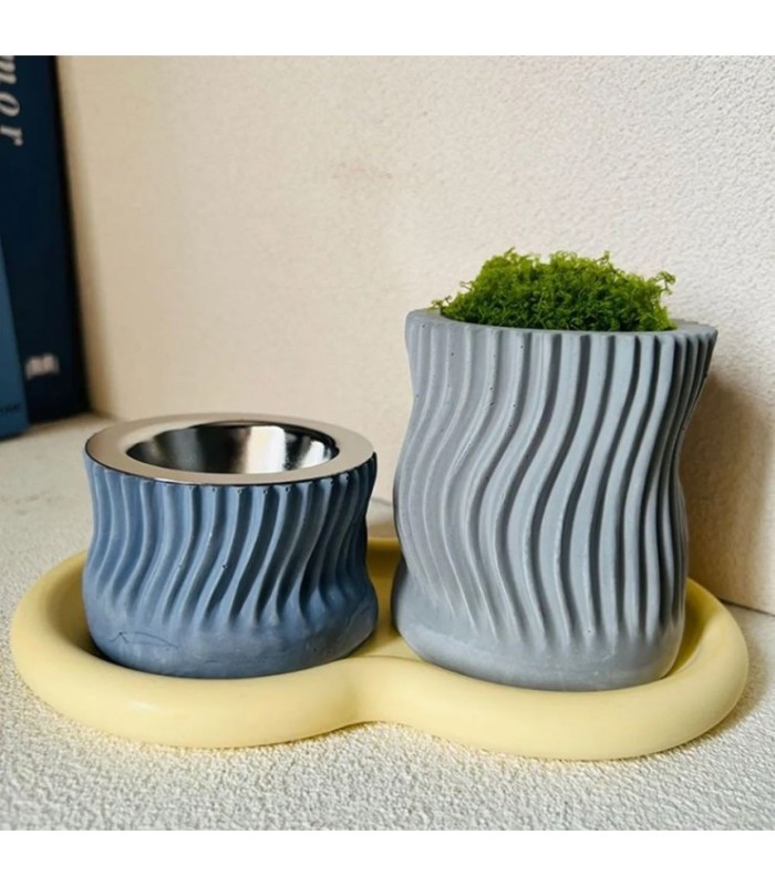 Molde silicona posa vaso 21x12cm