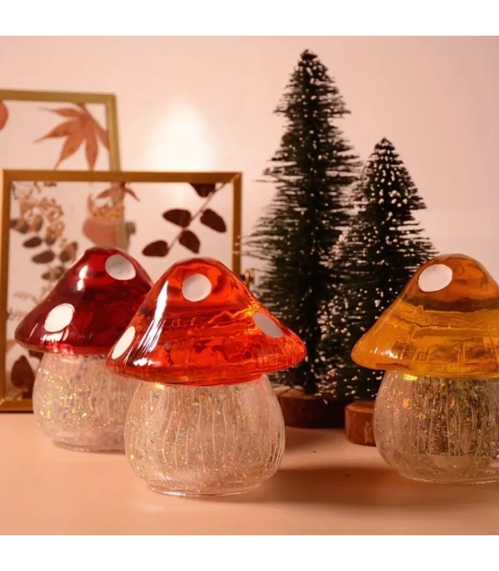 Molde silicona alhajero hongo 10x10cm