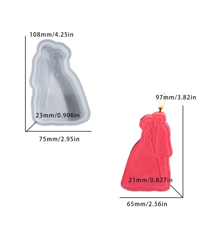 MS PAREJA 10.5x6.5CM