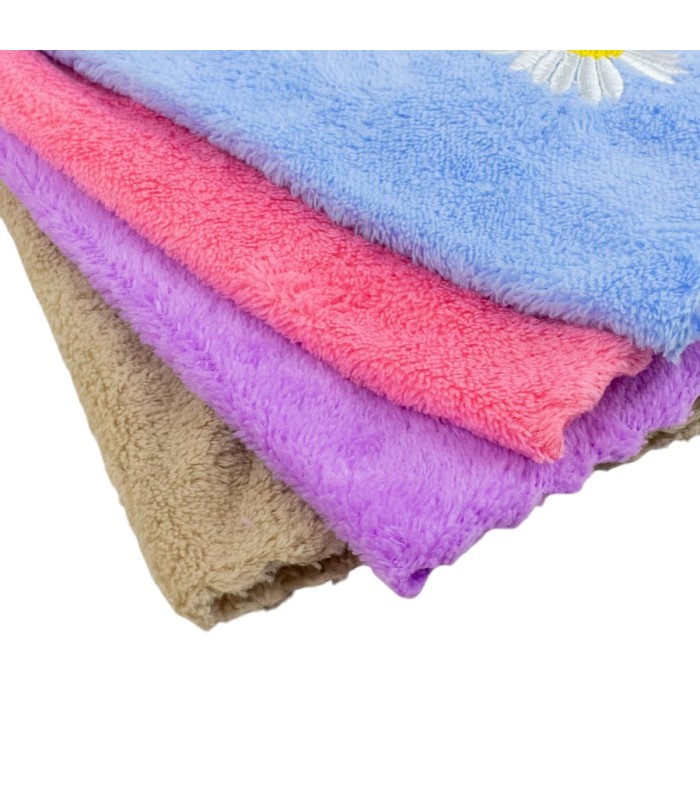 TOALLA MICROFIBRA 18.5CM 4PC