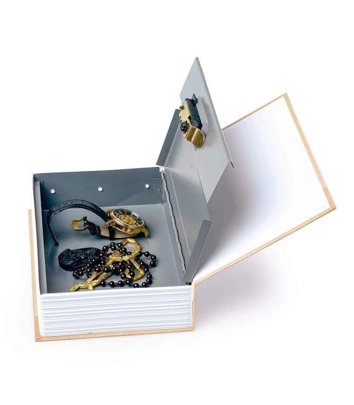 Caja de seguridad tipo libro 15.5x24cm