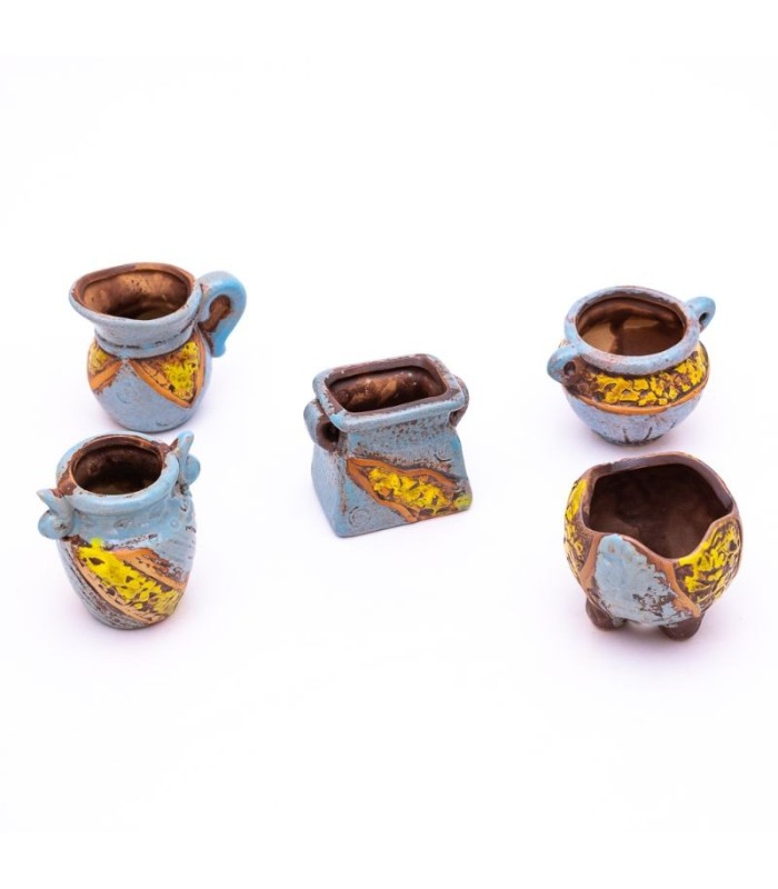 Maceta diseño cantaros pequeños 7cm