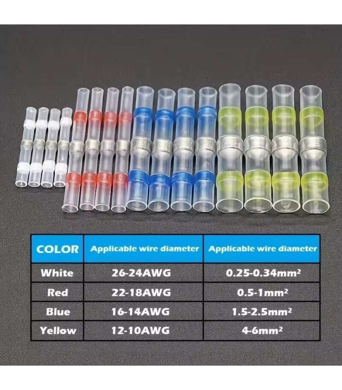 Set de termocontraibles 100pcs