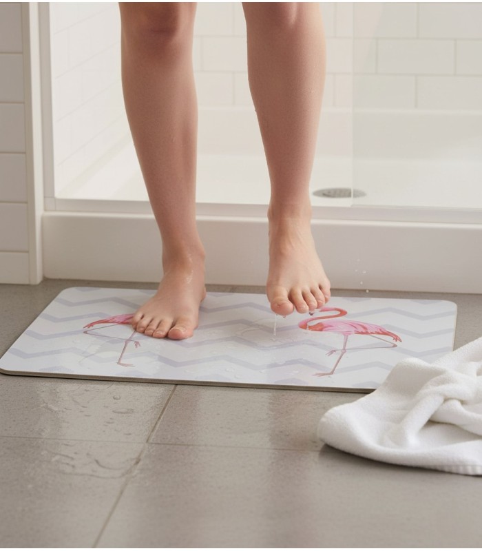 Alfombra de baño de diatomea 60x39cm