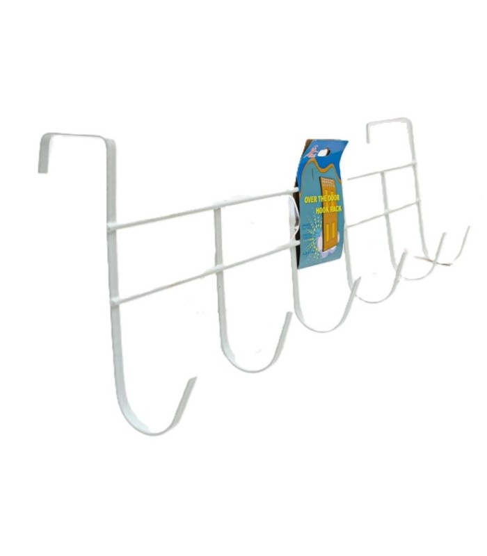 Gancho para puerta 6 cabezas 45x16cm