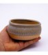 Maceta diseño ovalado 12x6cm