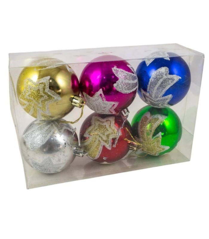 Pelota nav estrella 7cm 6pcs