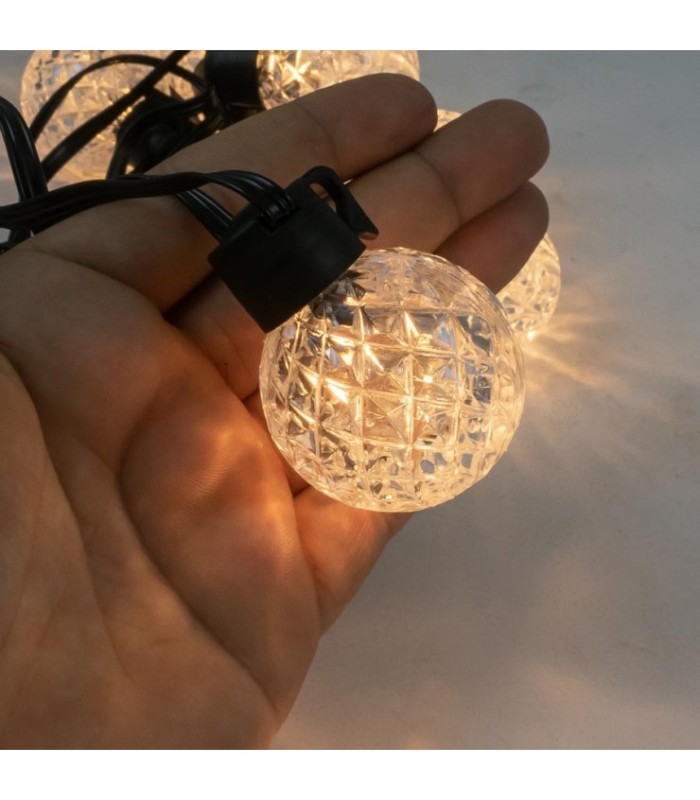 TIRA FOCO LED 12L 4M CALIDO