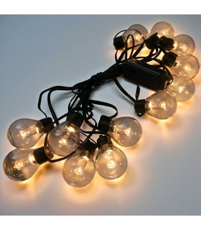 TIRA FOCO LED 12L 4M CALIDO