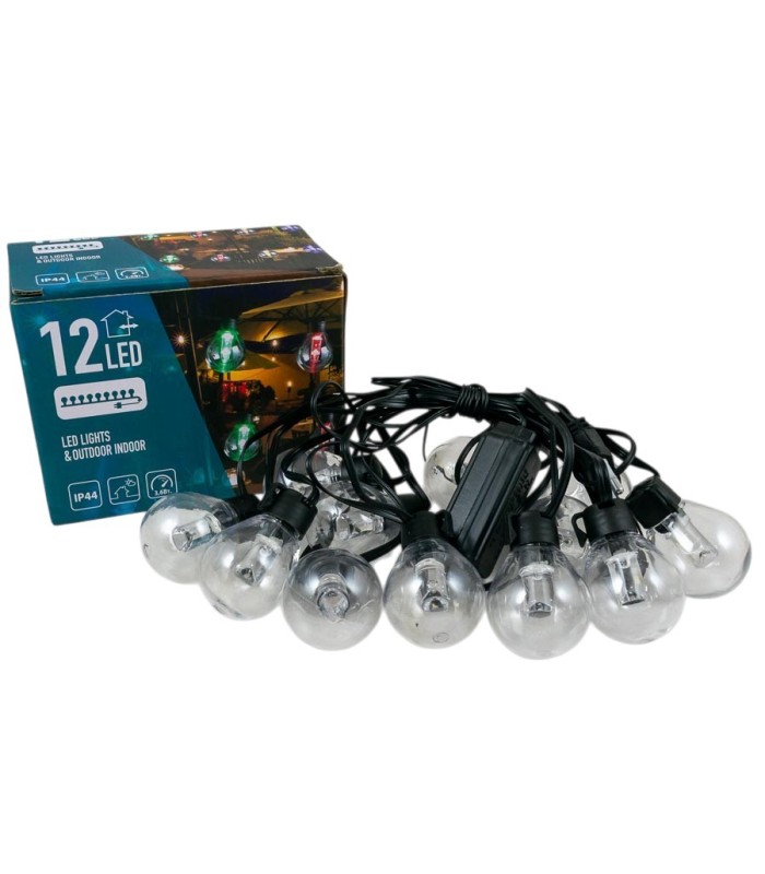 TIRA FOCO LED 12L 4M CALIDO