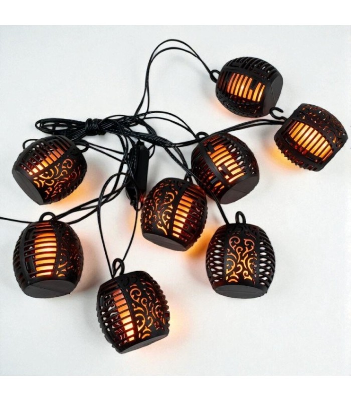 TIRA LAMPARA LLAMA 8L 3.5M CALIDO