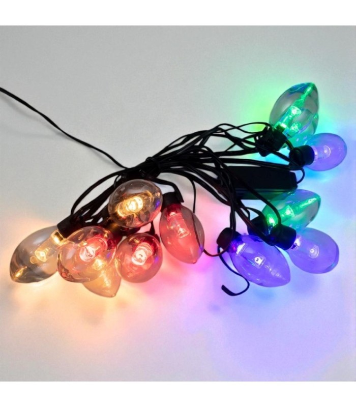 TIRA FOCO OVALADO LED 12L 4M COLORIDO