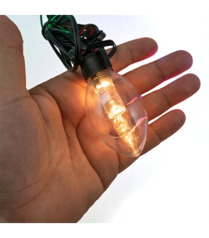 TIRA FOCO OVALADO LED 12L 4M COLORIDO