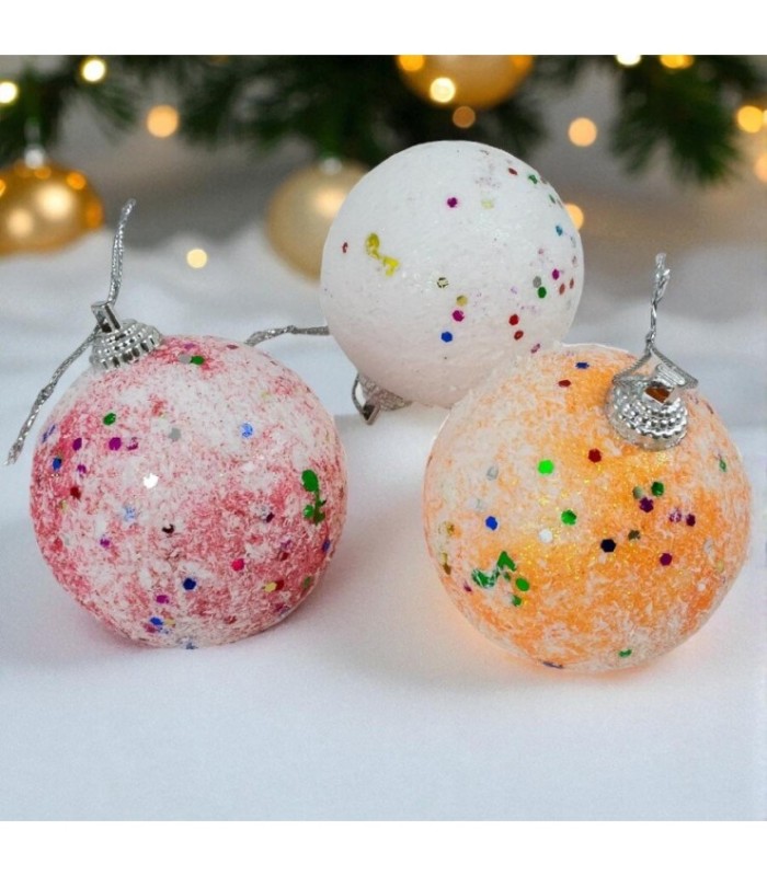 PELOTA NAV ESPUMA COLORIDO 6PCS 6CM