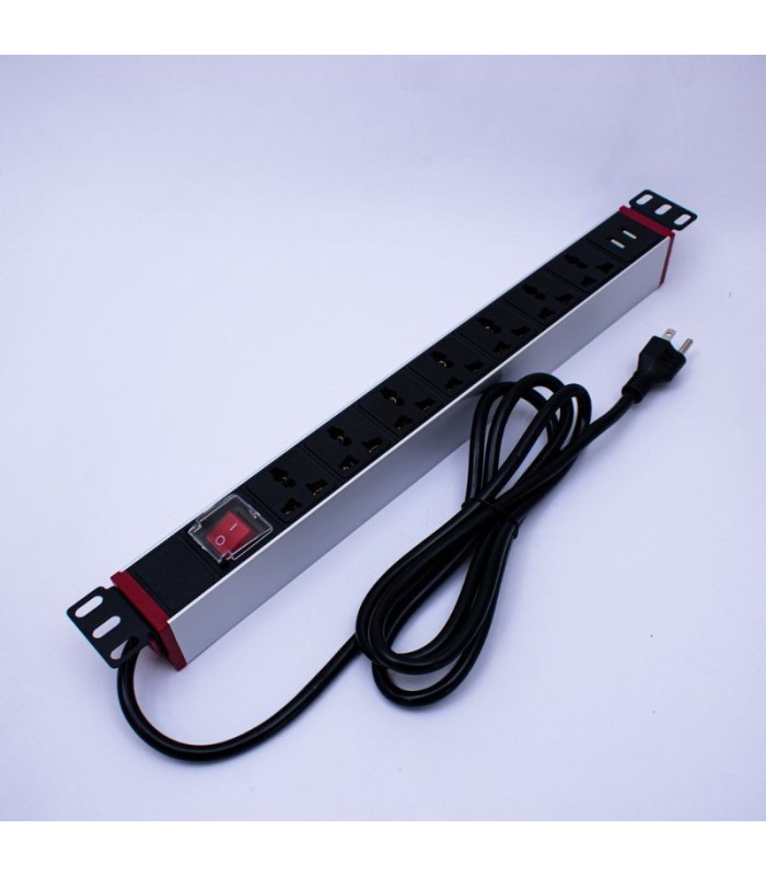 Canal de tension de 7 tomas+2usb 2.1A