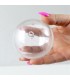 Esfera decorativo 7cm transparente