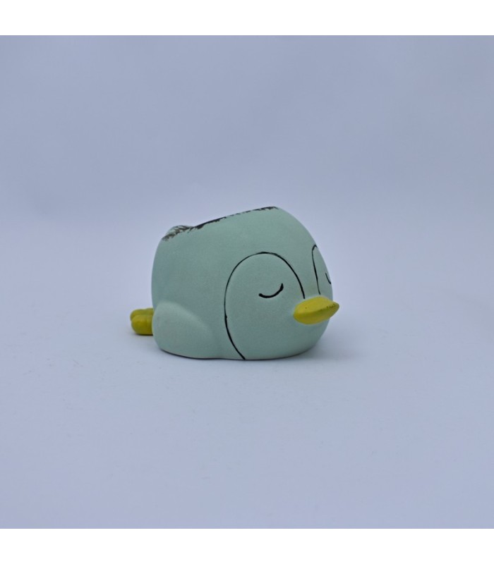 Maceta diseño pato tumbado 13x10cm