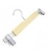Percha de madera con pinza 22cm